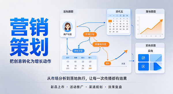 武江区营销策划